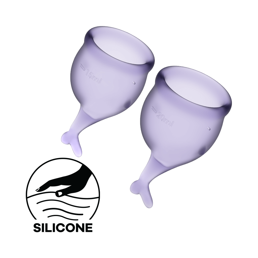 Satisfyer Feel Secure Menstrual Cup Set