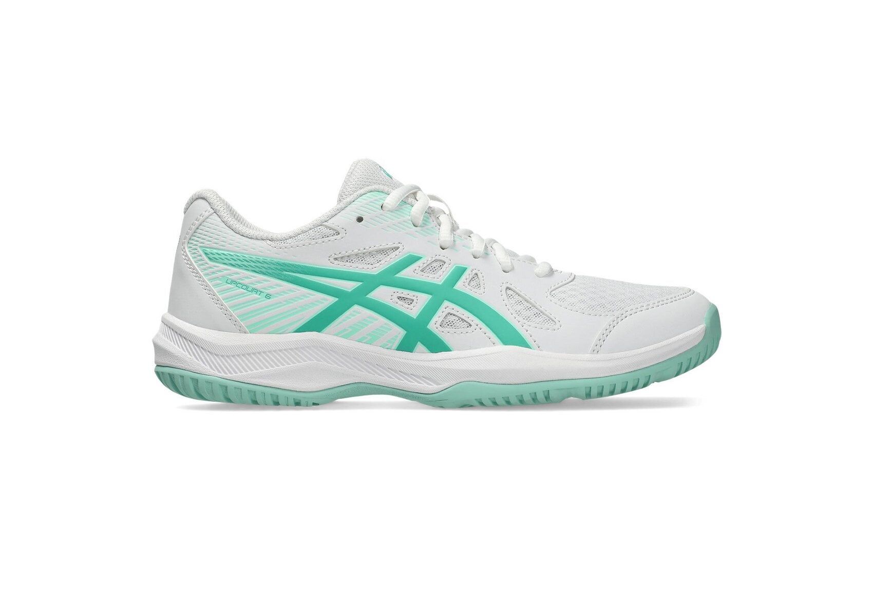 ASICS UPCOURT 6 白綠色 排球鞋/羽毛球鞋/手球鞋