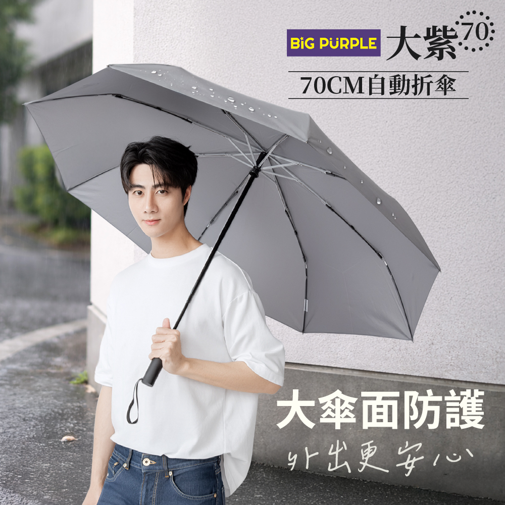 雨傘王 70CM 大傘面自動傘