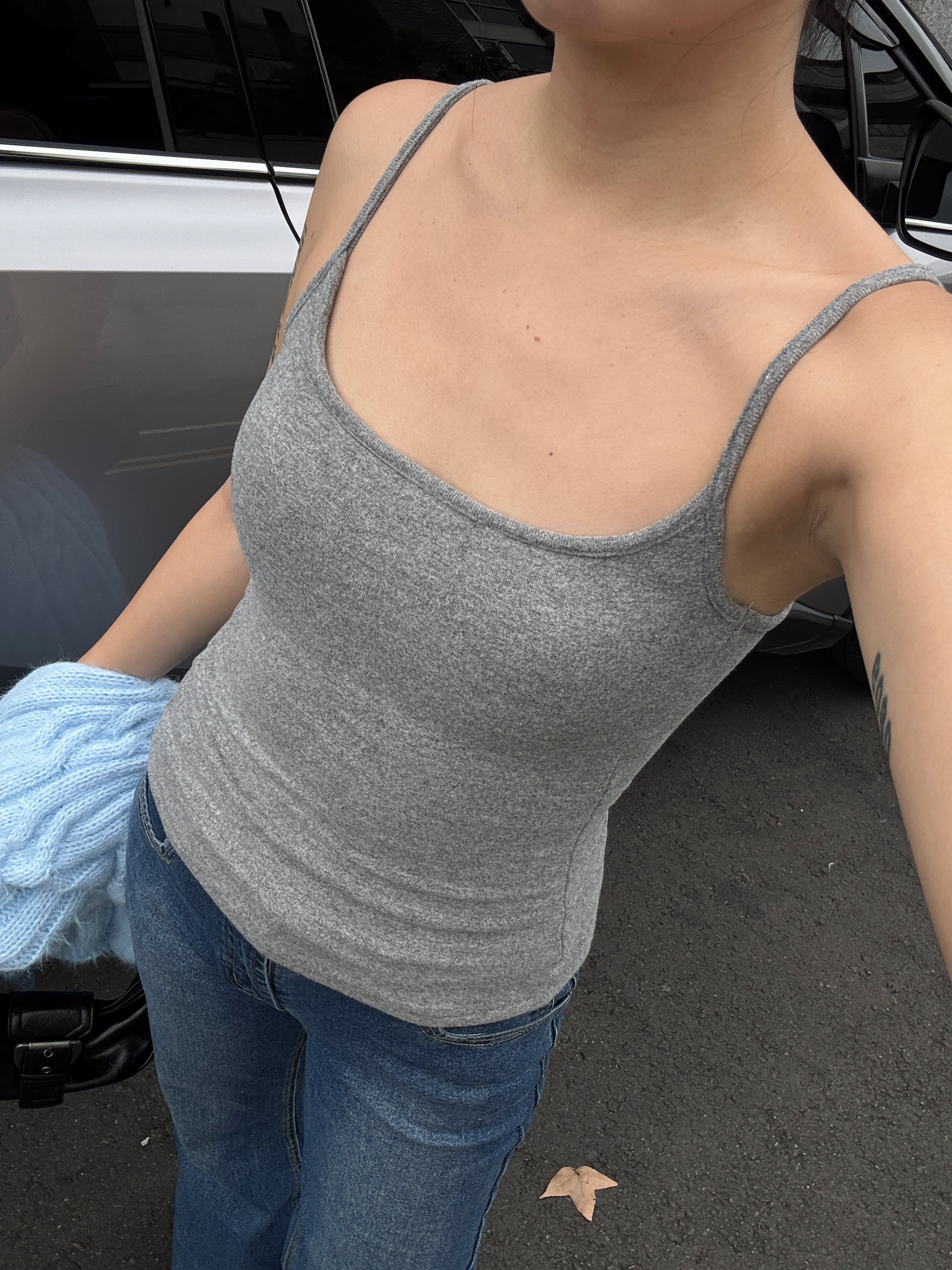 Must Buy⭐細肩磨毛BraTop(4色)