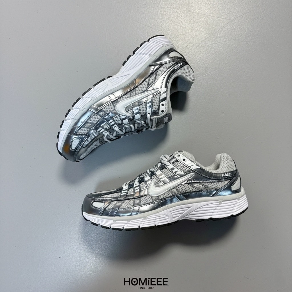 Nike P-6000 Grey Fog 休閒鞋 復古 金屬銀 女鞋 [IO3496-001]