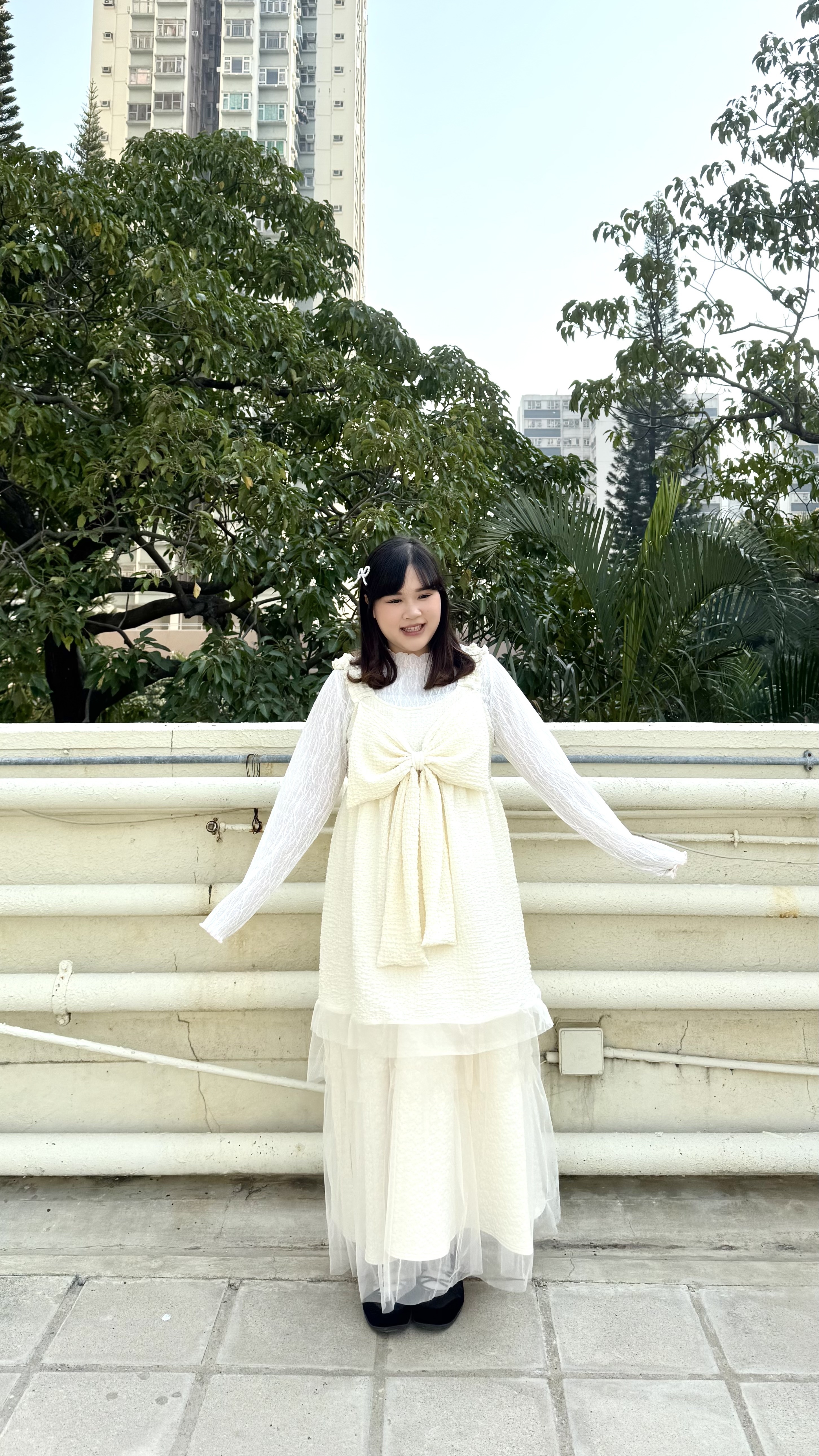 2 Ways 大蝴蝶結綁帶外搭