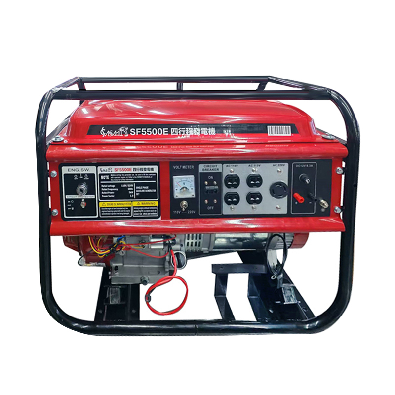 附發票｜SF5500E｜四行程發電機 電啟手拉兩用款 大功率 四行程引擎 穩定耐操 露營 工地 戶外 停電