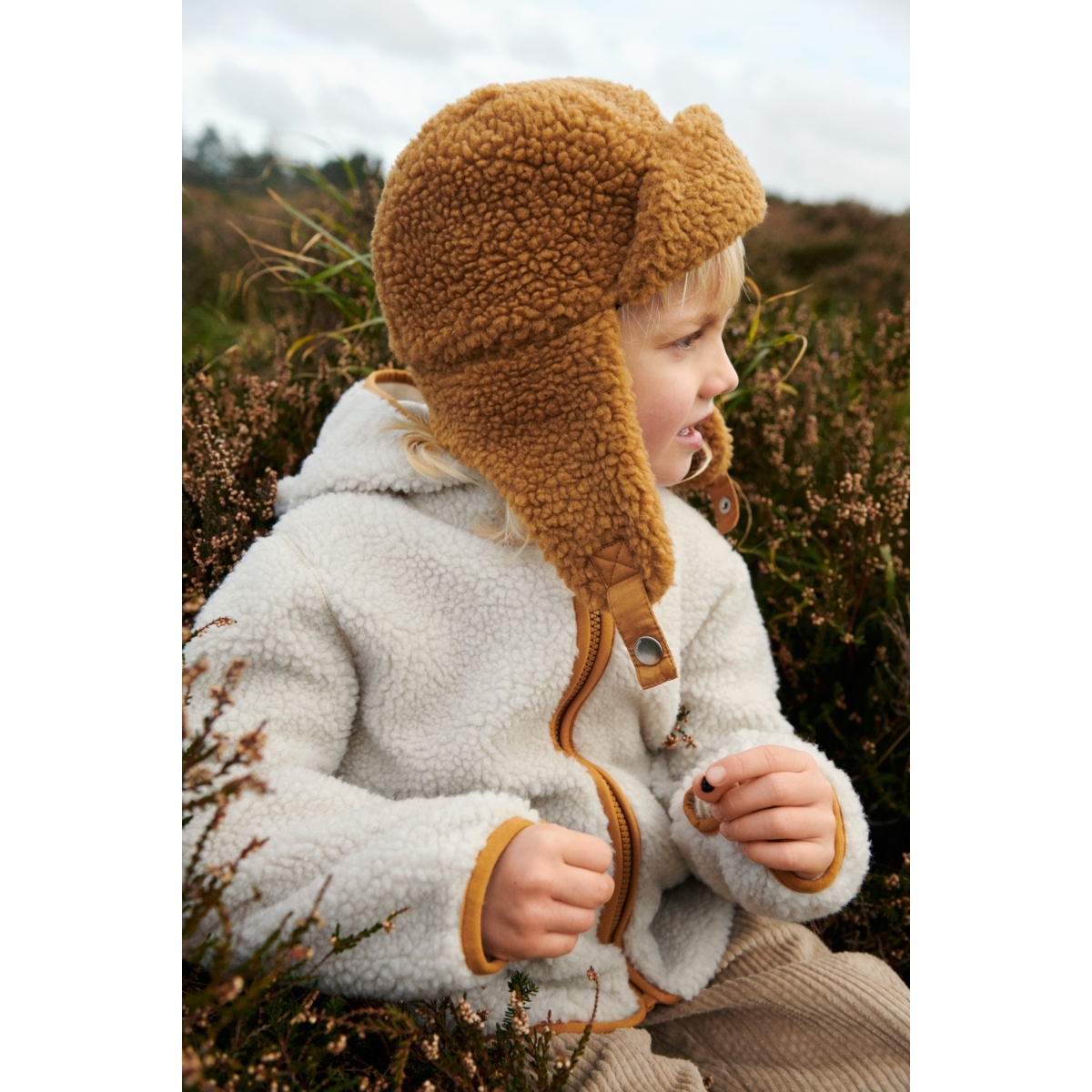 〖 Liewood 〗焦糖遮耳飛行帽