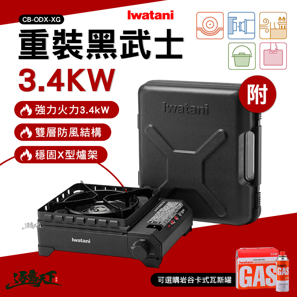 岩谷Iwatani 重裝黑武士3.4KW CB-ODX-XG
