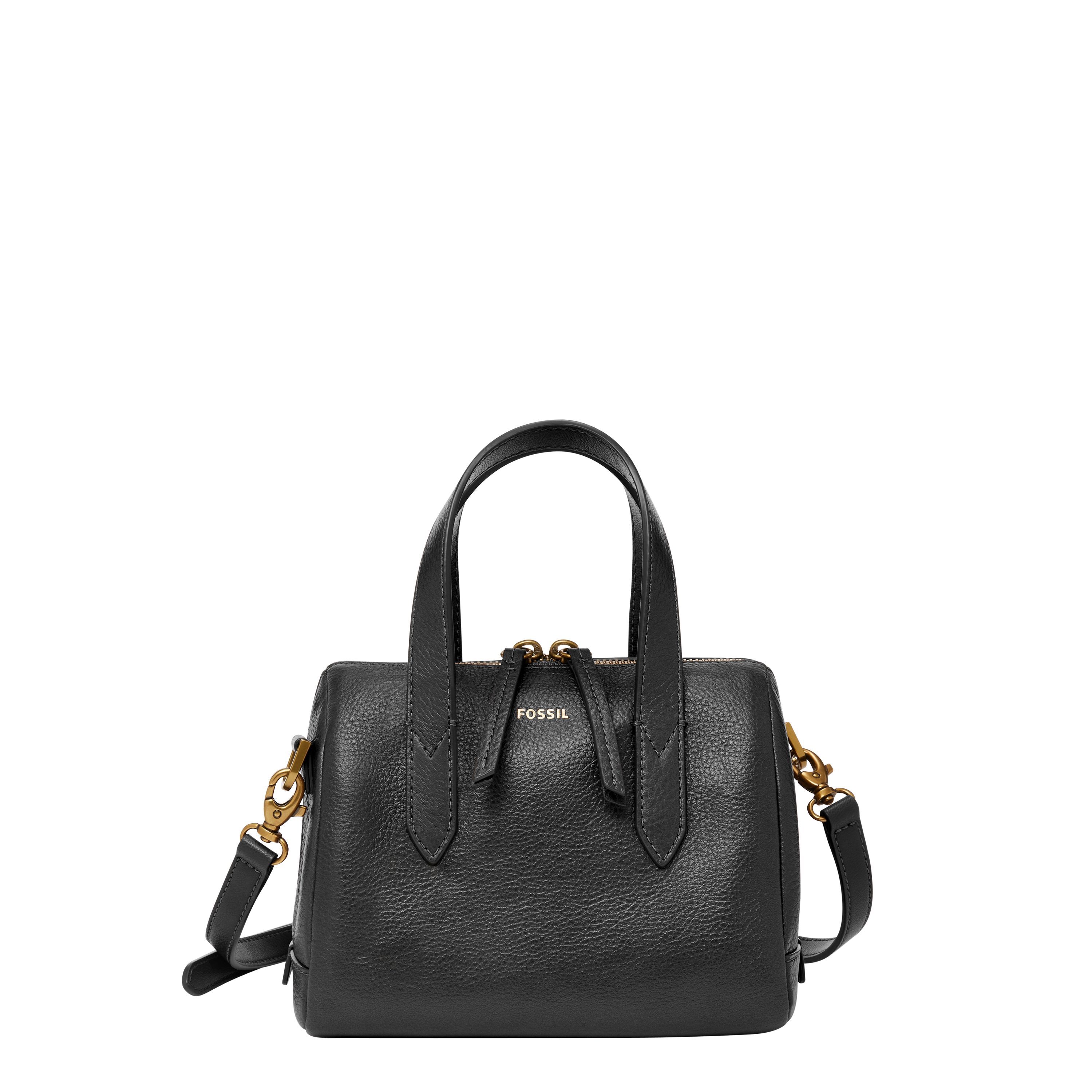 Sydney 真皮迷你波士頓包-黑色 SHB3117001