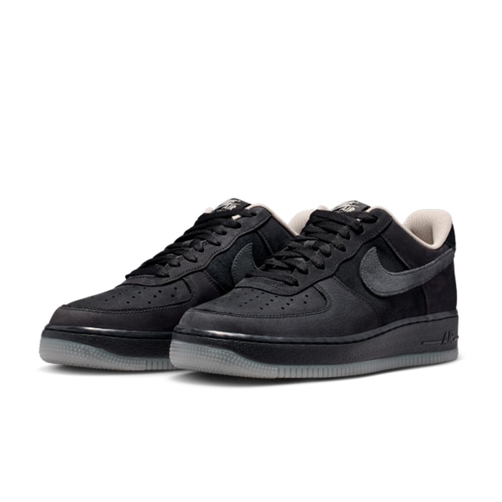 Nike Air Force 1 Low 麂皮黑灰 AF1 舒適 經典 緩震 氣墊 休閒鞋 男鞋 IQ9791-001