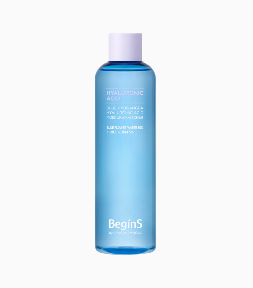 Jung Saem Mool - BeginS by JUNGSAEMMOOL Blue Hydrangea Hyaluronic Acid Moisturizing Toner 300ml