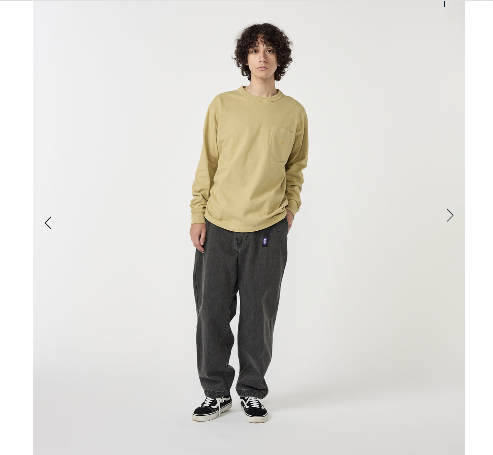 【TNF紫標】26S/S 0116發售Denim Wide Tapered Field Pants