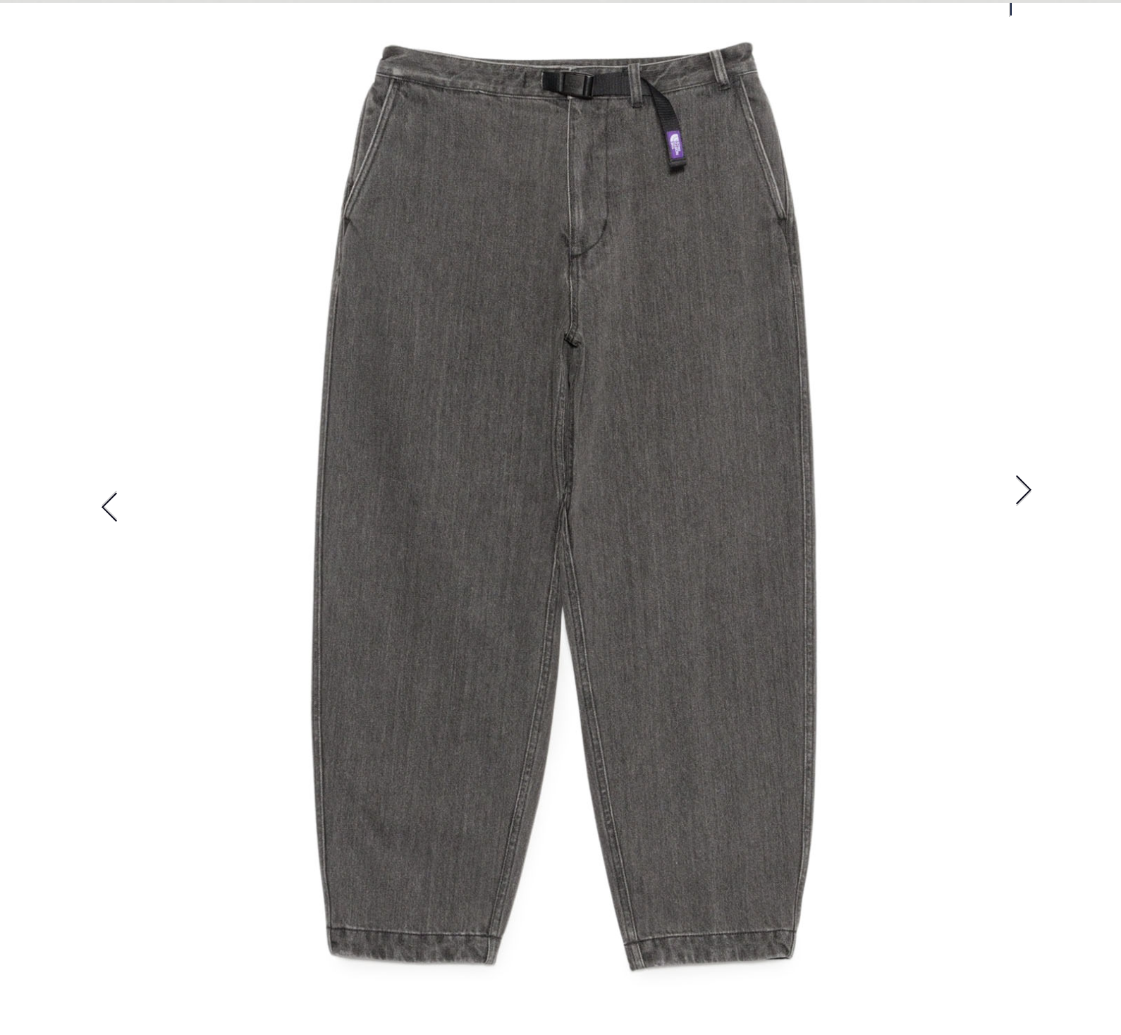 【TNF紫標】26S/S 0116發售Denim Wide Tapered Field Pants