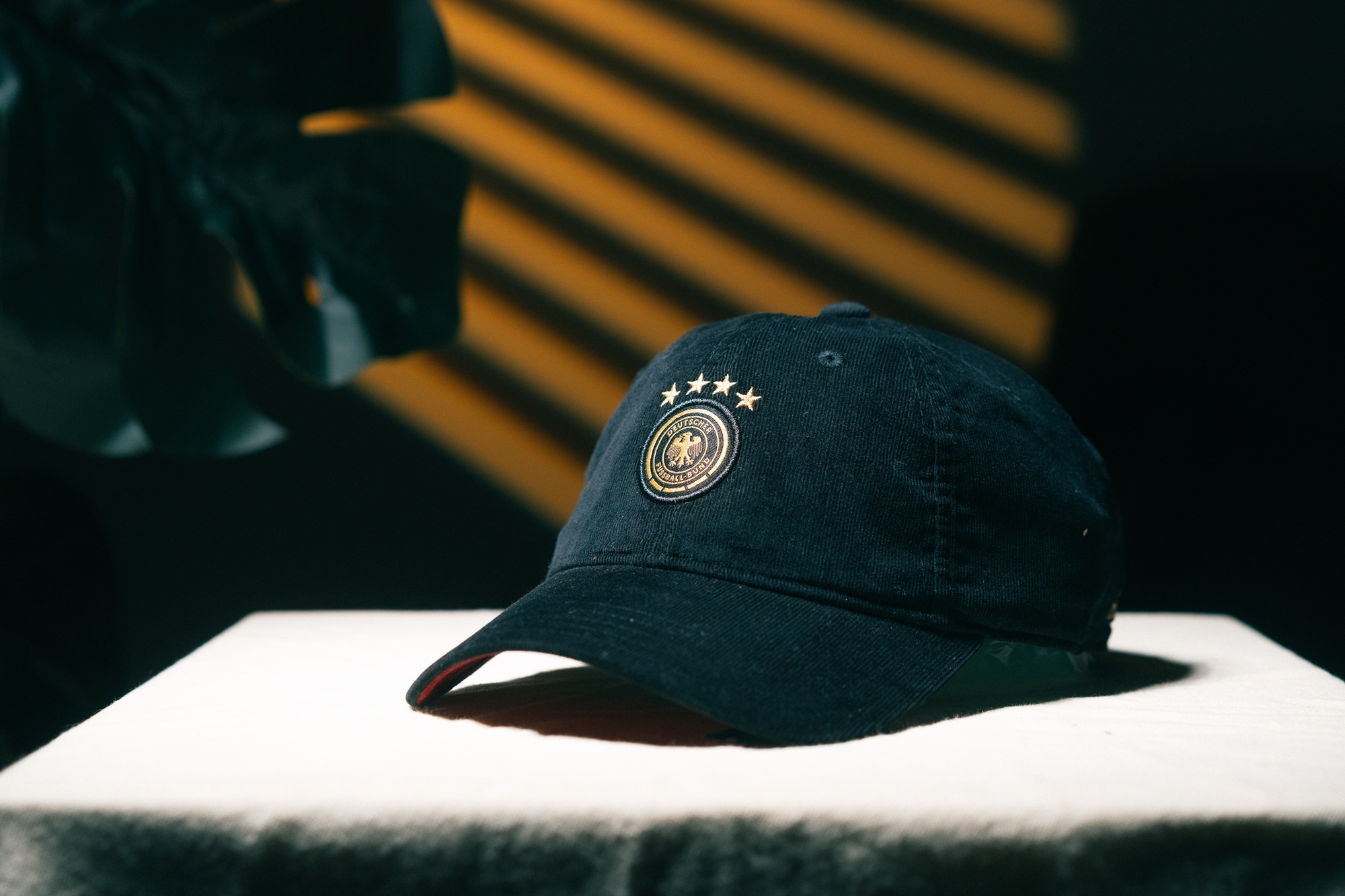 FIFA帽子 Deutschland 德國 國家隊 四星黑 老帽 Adidas 可調式 全新