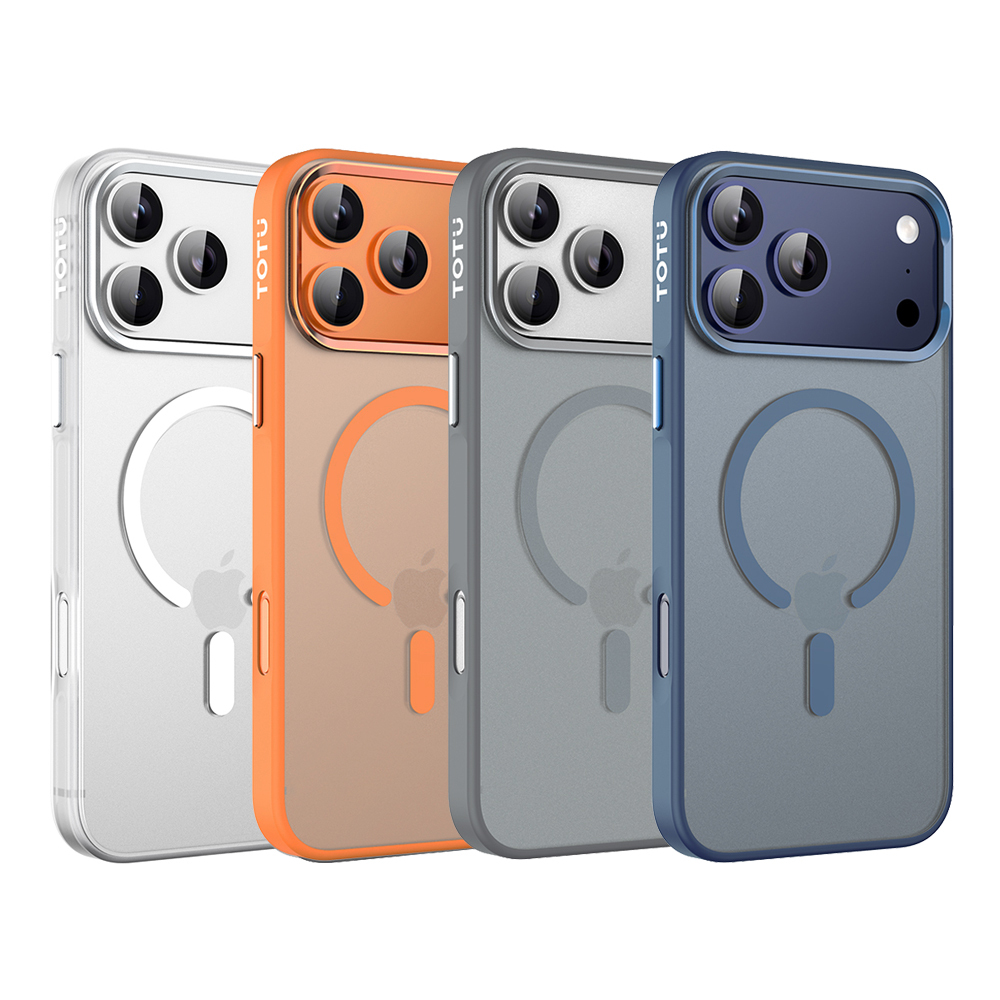 TOTU 拓途 iPhone 17 Pro/Pro Max 霧面磨砂磁吸防摔手機保護殼 Silky系列 MagSafe