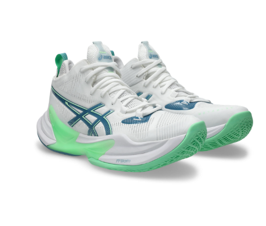 ASICS METARISE 2 白藍綠色 排球鞋