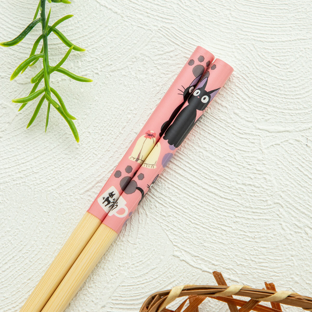 竹筷 魔女宅急便 吉吉 21公分