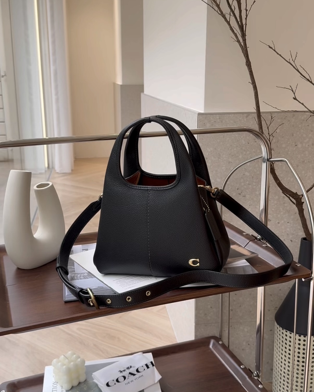 COACH｜LANA 23 菜籃子 黑色