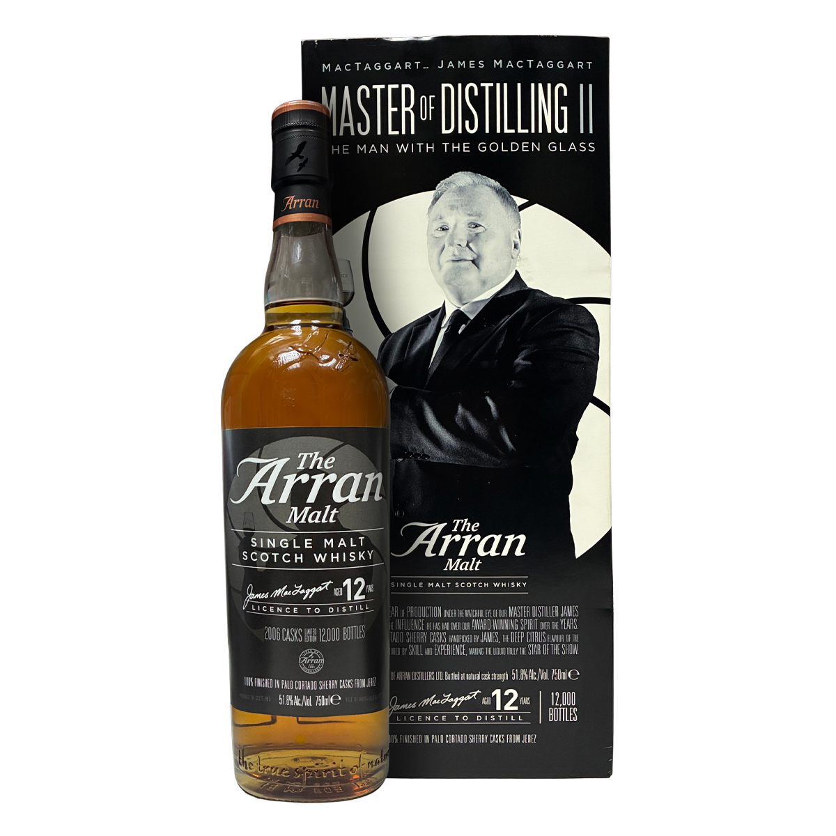 Arran 12 Years Master of Distiling II 2006 Casks Limited Edition 51.8%
