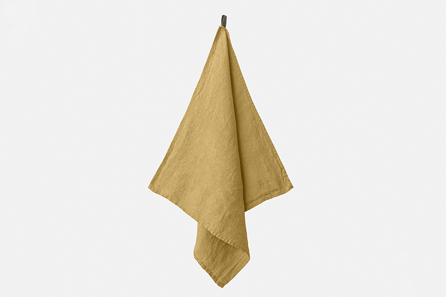 Lino e Lina - 方形抹布 Manon / 復古黃