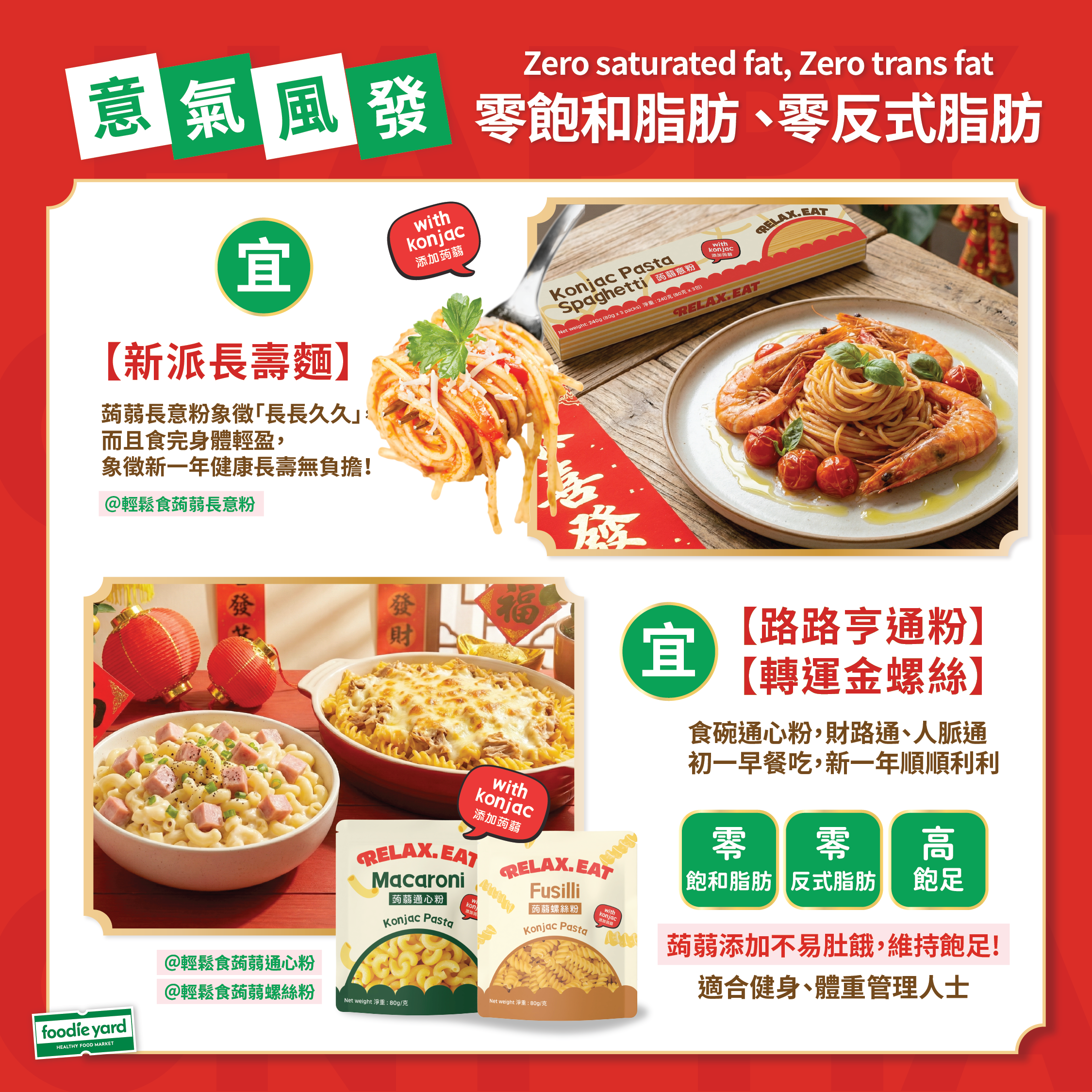 Relax. Eat 蒟蒻通心粉 #添加蒟蒻  80g