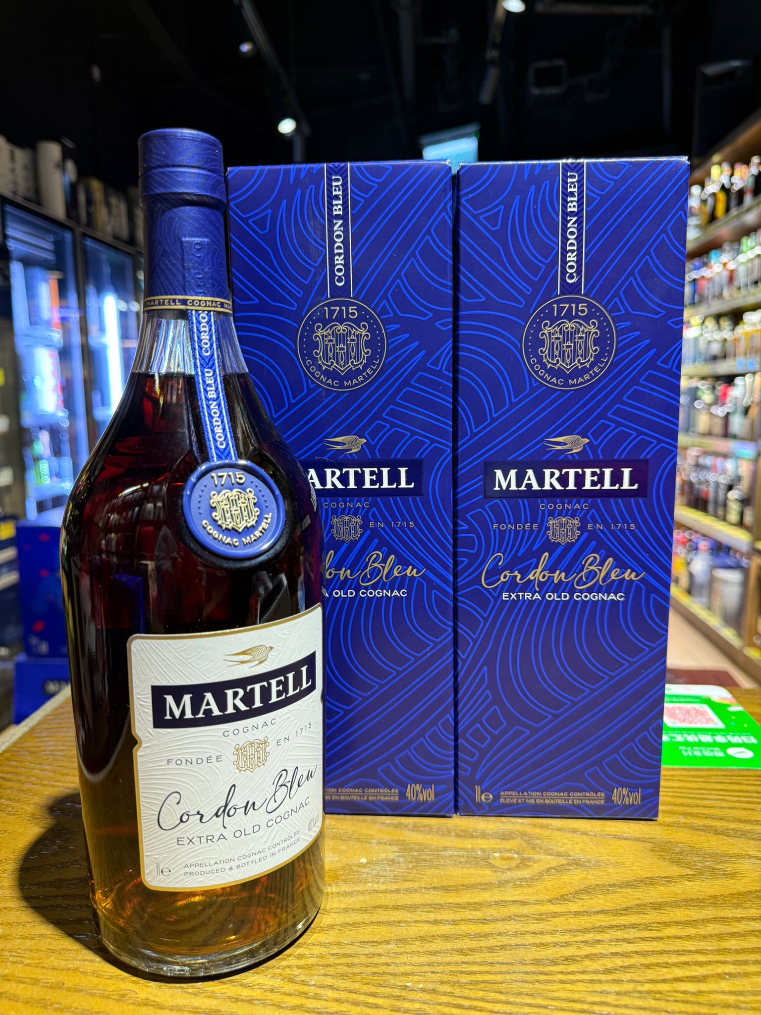 馬爹利  藍帶 乾邑 1.公升