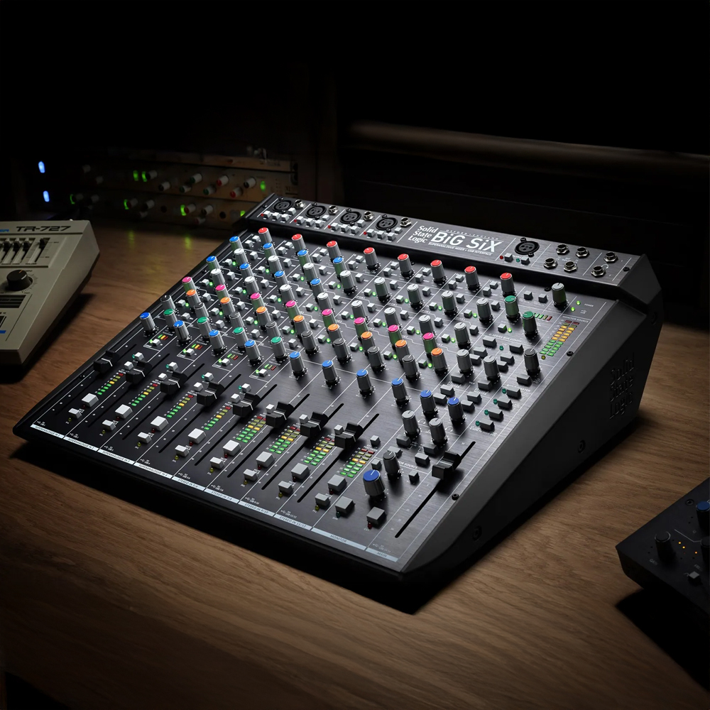 Solid State Logic Solid State Logic / BIG SIX 類比混音機(含錄音介面) 第 2 張圖片｜三峽錄音 / 音響