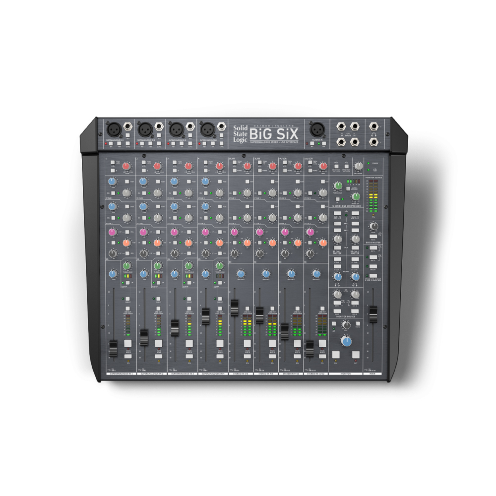 Solid State Logic Solid State Logic / BIG SIX 類比混音機(含錄音介面) — 三峽錄音 / 音響｜YA! 玩音樂