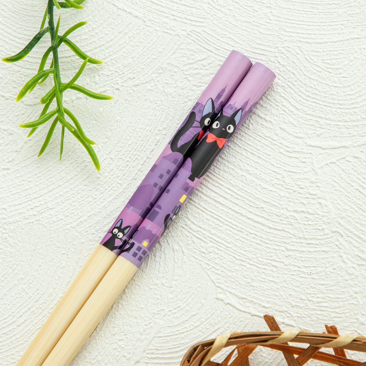 竹筷 魔女宅急便 脚印 21公分