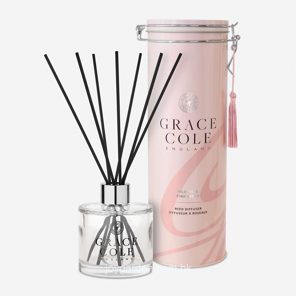 WPC2422002 - 雪松木與無花果 奢華藤條香薰(精美鐵罐裝)