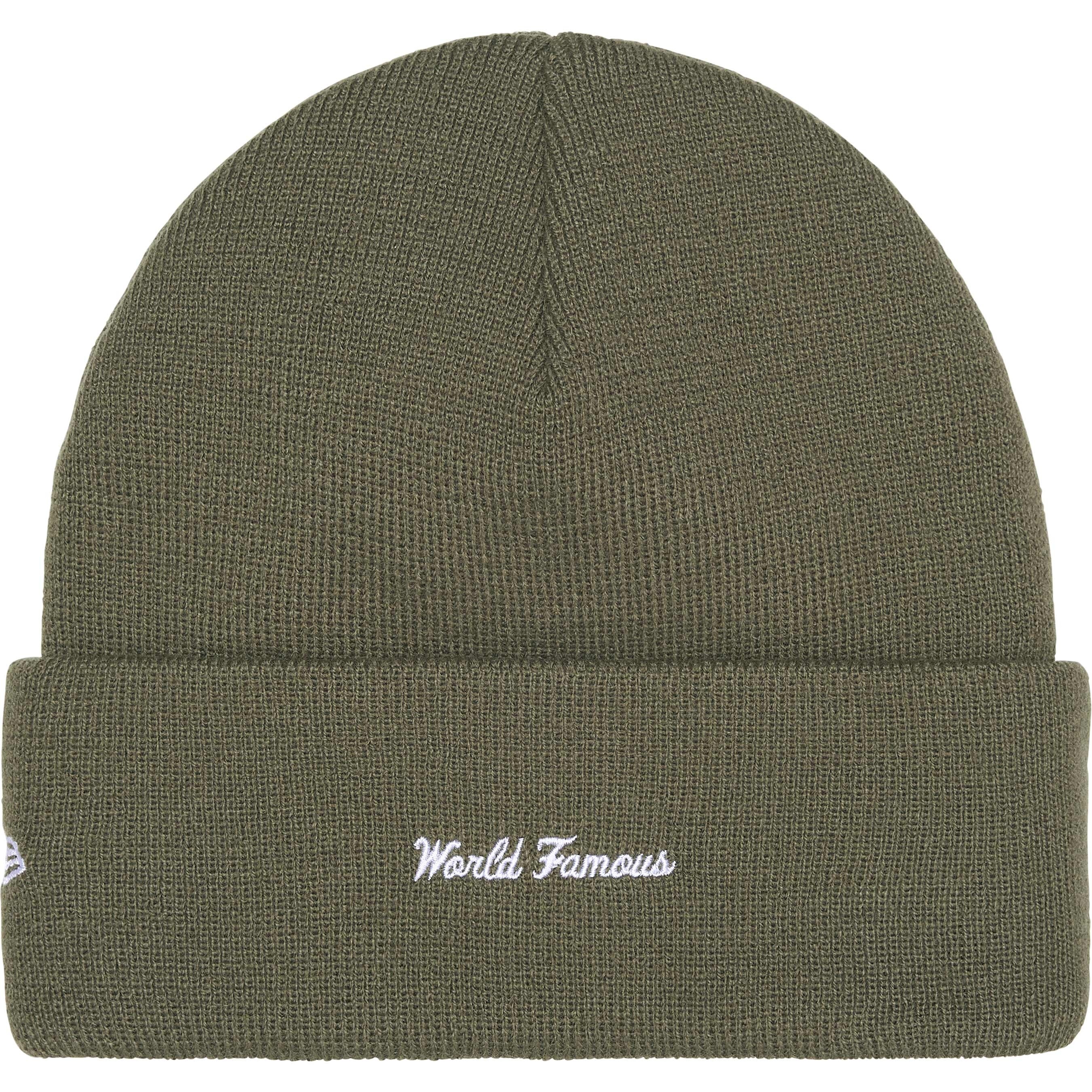 Supreme New Era Box Logo Beanie - Olive | FW25BN5