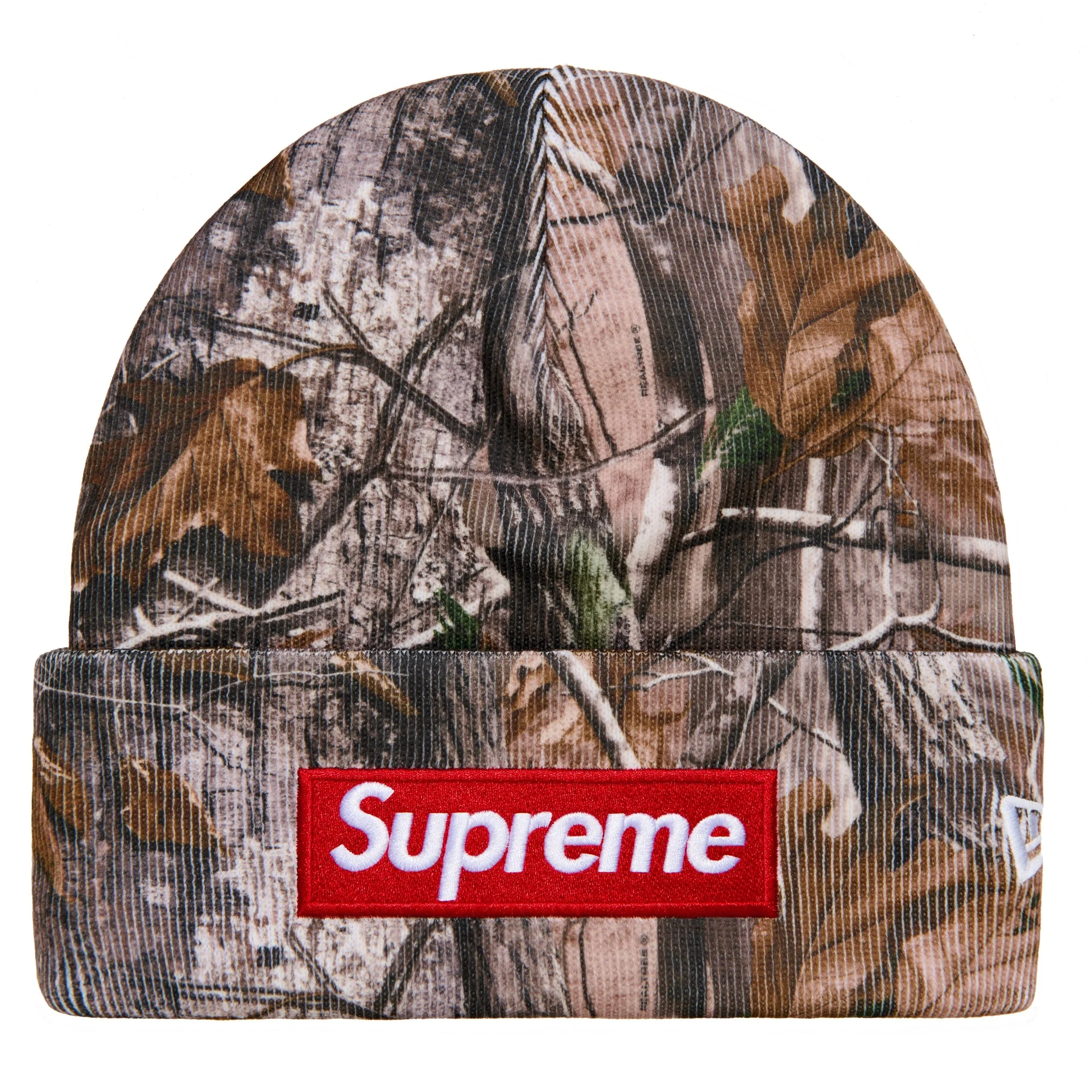 Supreme New Era Box Logo Beanie - Camo | FW25BN5