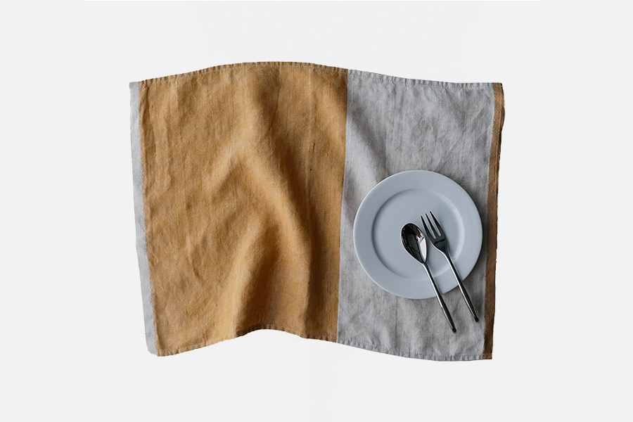 Lino e Lina-餐墊 Uni 黃