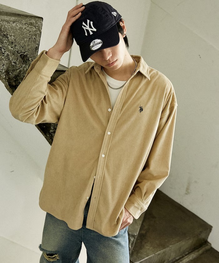 U.S. POLO ASSN. x Publux 燈芯絨襯衫 日系選品