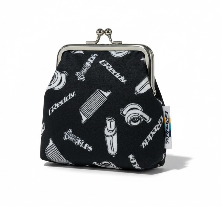 TRUST GReddy 京都丹後絹織物零錢包 口金包