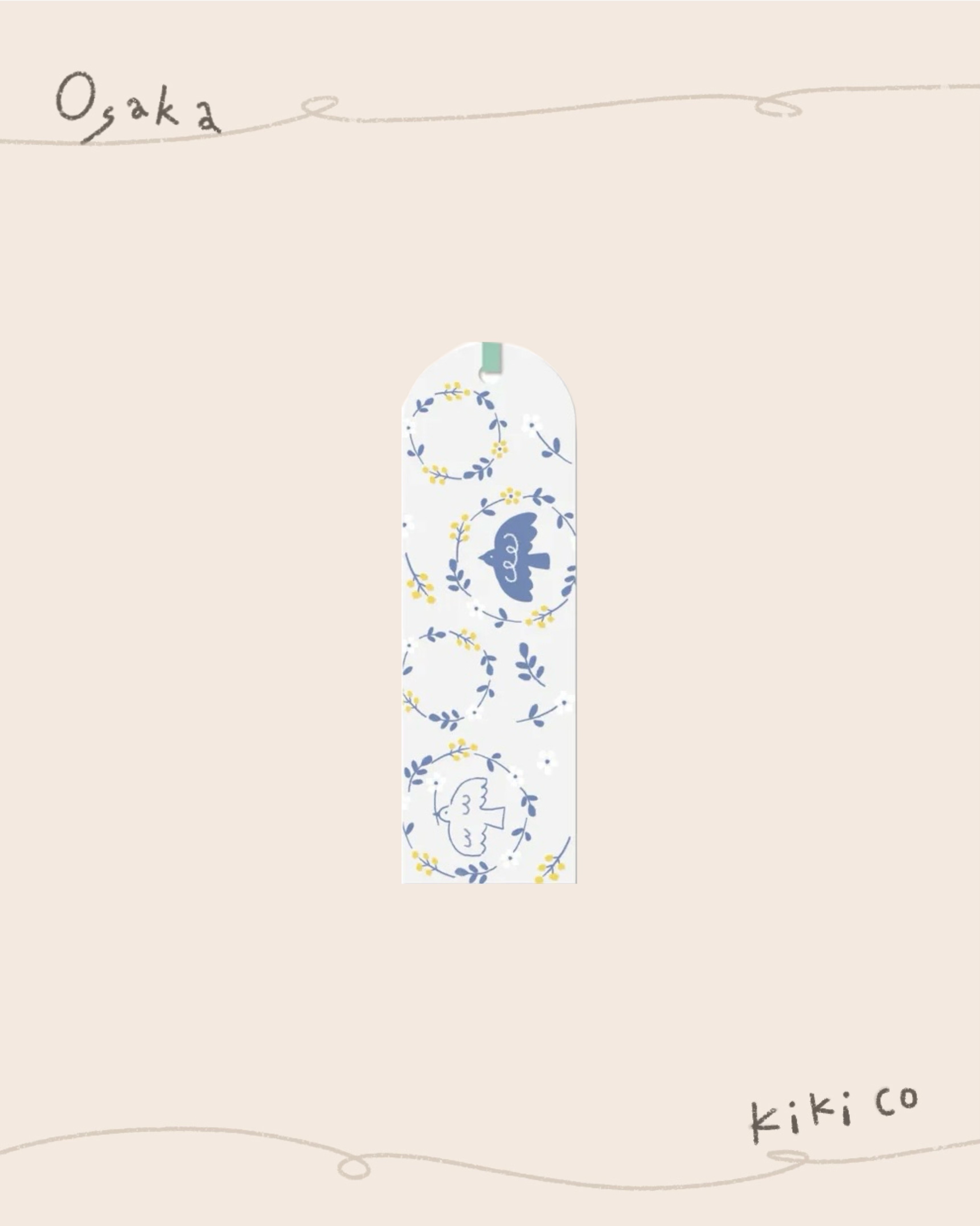 1.st 日本透明插畫小書籤