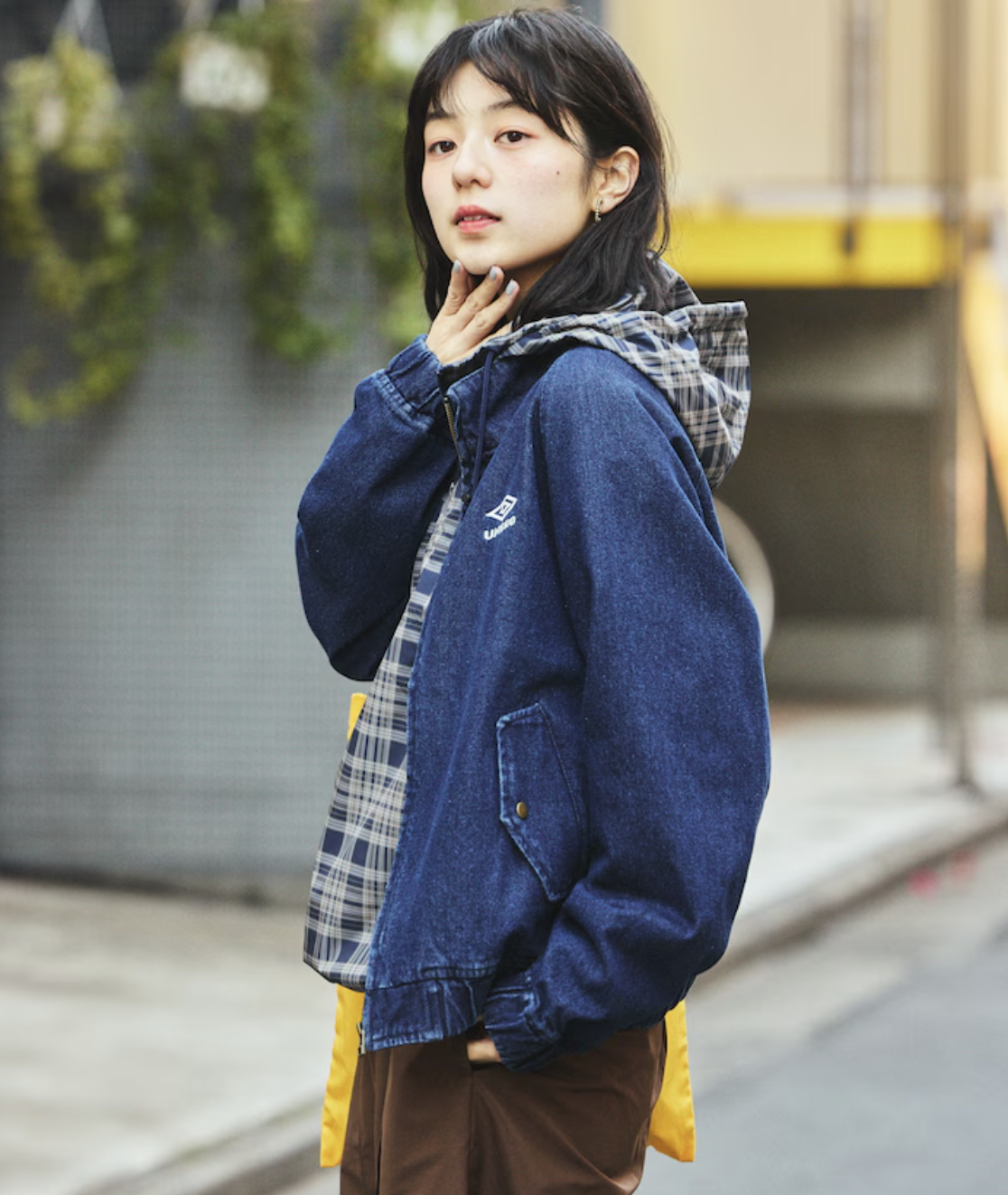 預訂 | Umbro Denim Stand Collar Blouson 丹寧系列 女裝