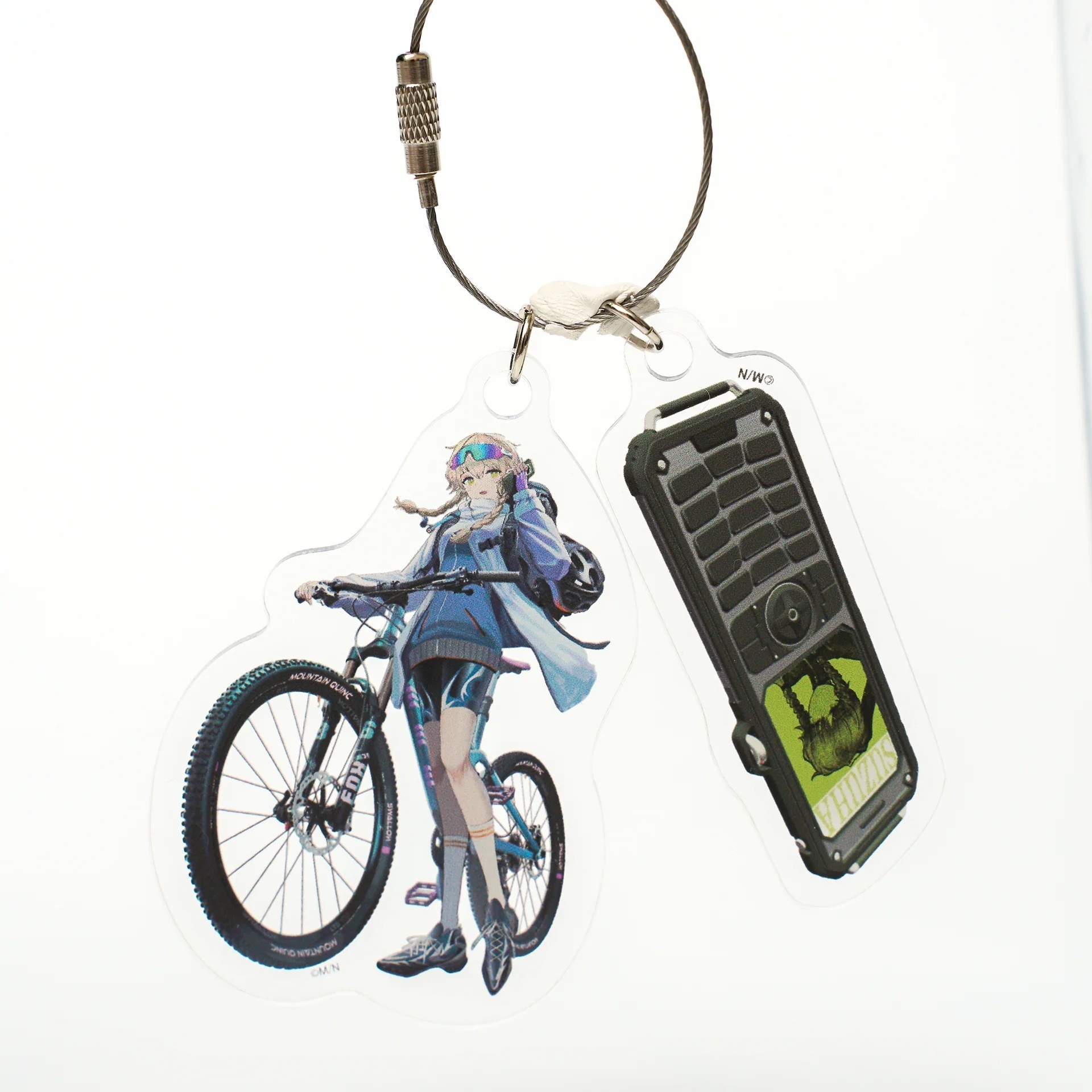 STEINS;GATE_命運石之門壓克力鑰匙圈_阿万音鈴羽