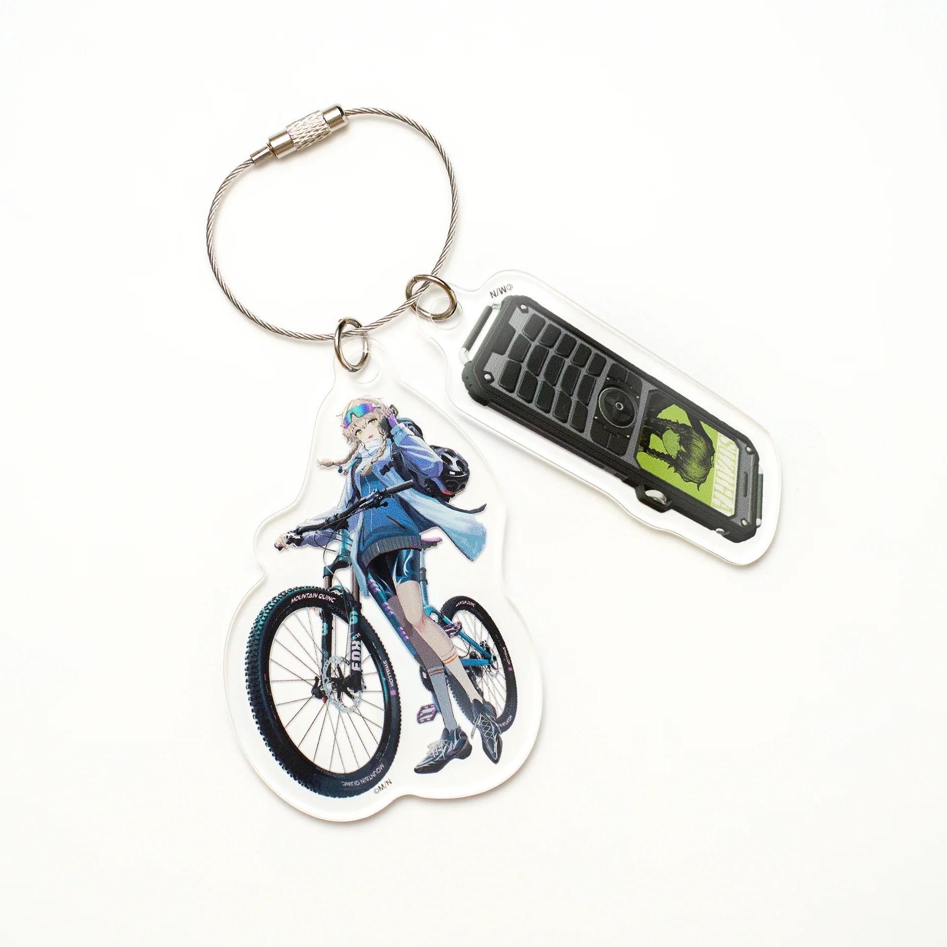 STEINS;GATE_命運石之門壓克力鑰匙圈_阿万音鈴羽