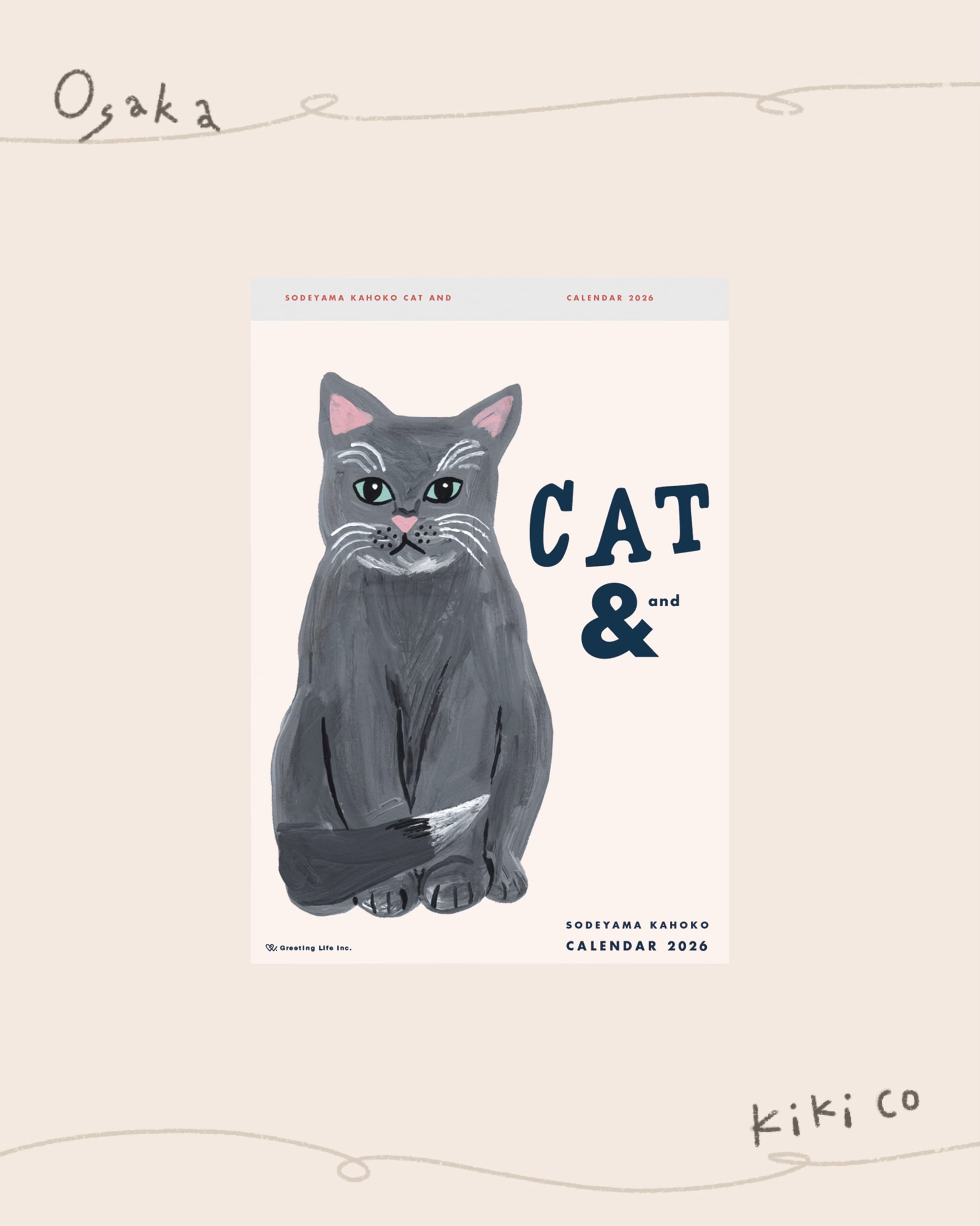 1.st 日本 CAT 2026年曆