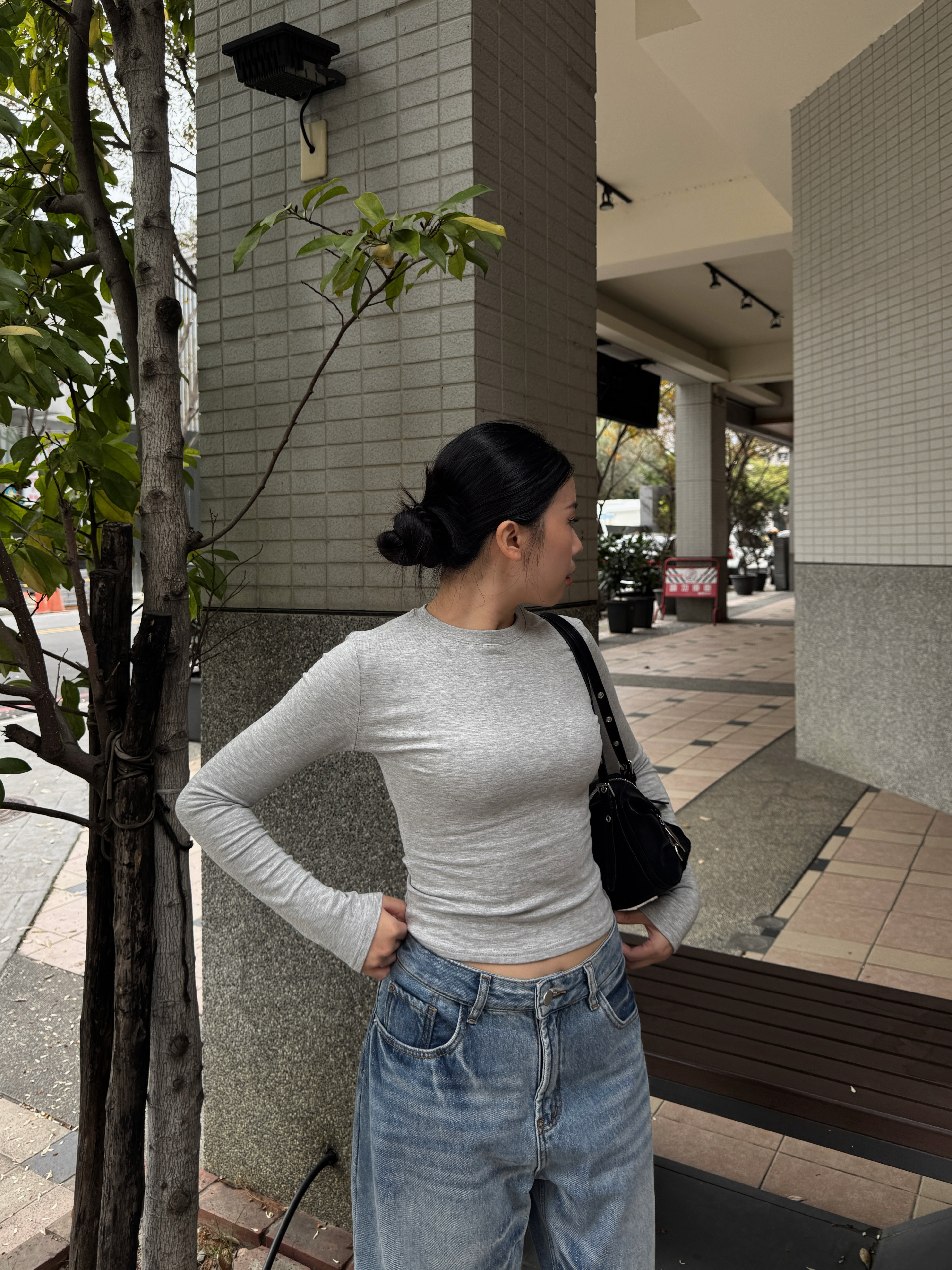 內磨毛🔥圓領正肩長袖上衣(3色)