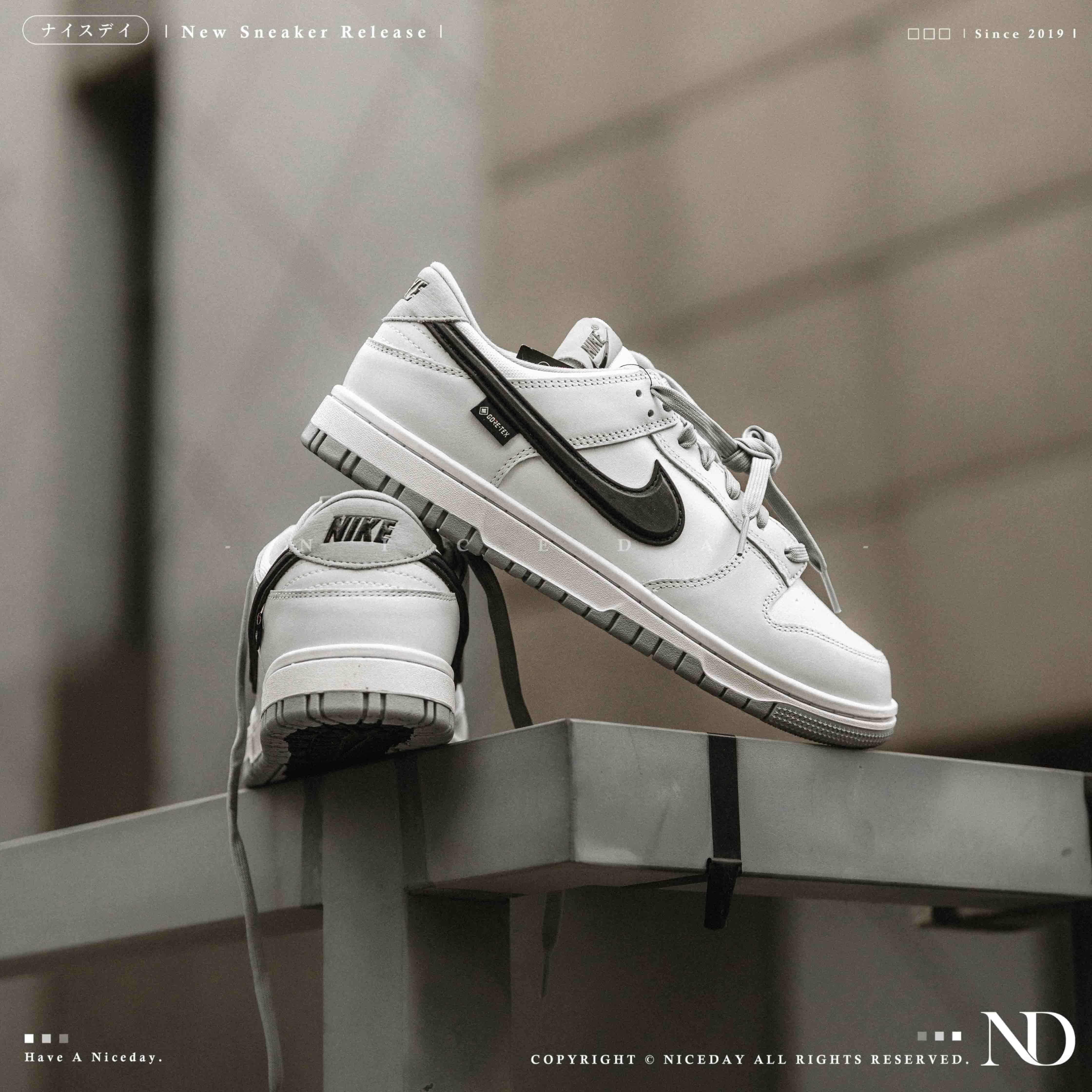 NICEDAY 現貨 Nike Dunk Low Gore-Tex 灰黑 灰 煙灰 防水 防潑水 淺灰 HQ2053-100