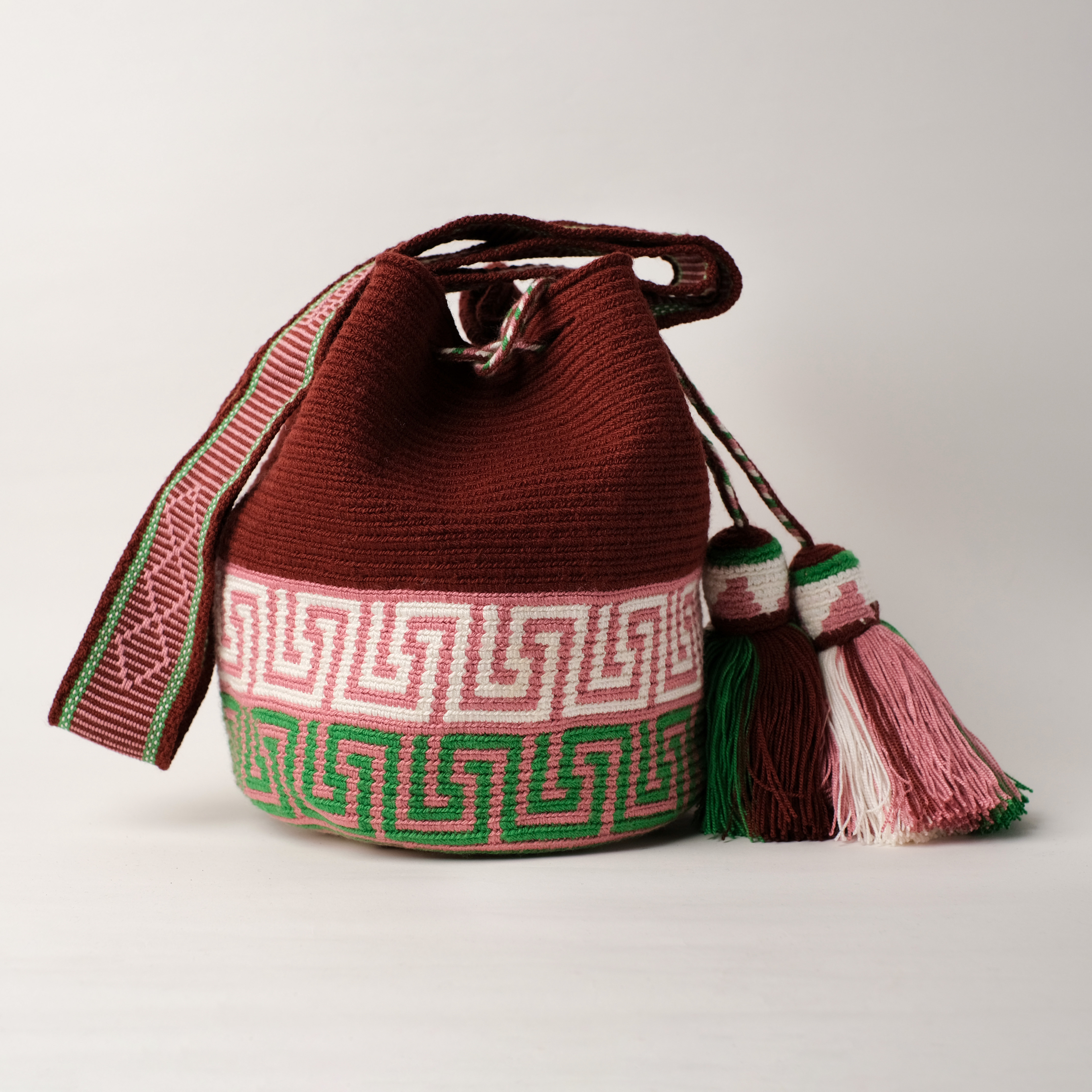 瓦尤編織包｜ geranio - 中｜哥倫比亞