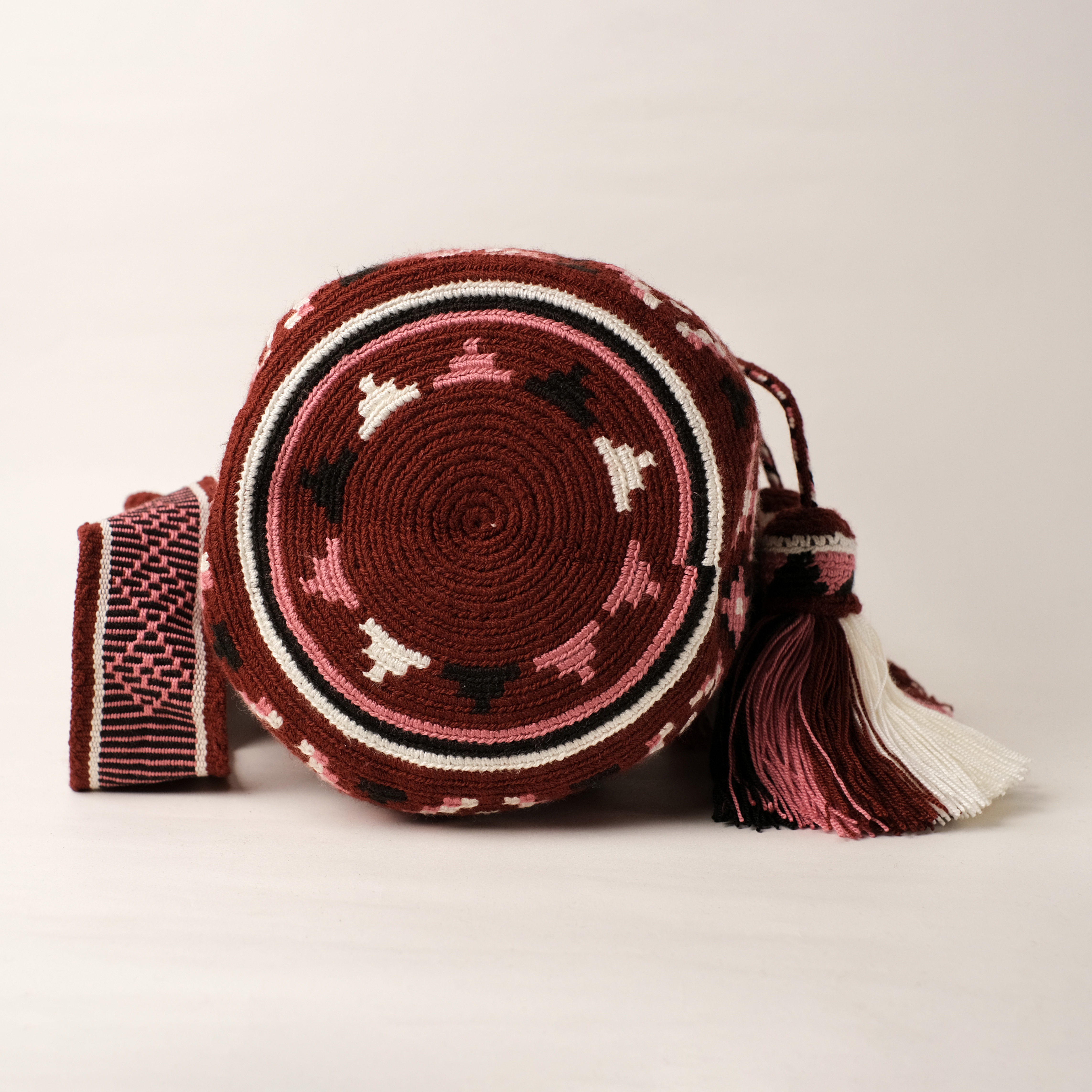 瓦尤編織包｜ ciclamen - 中｜哥倫比亞