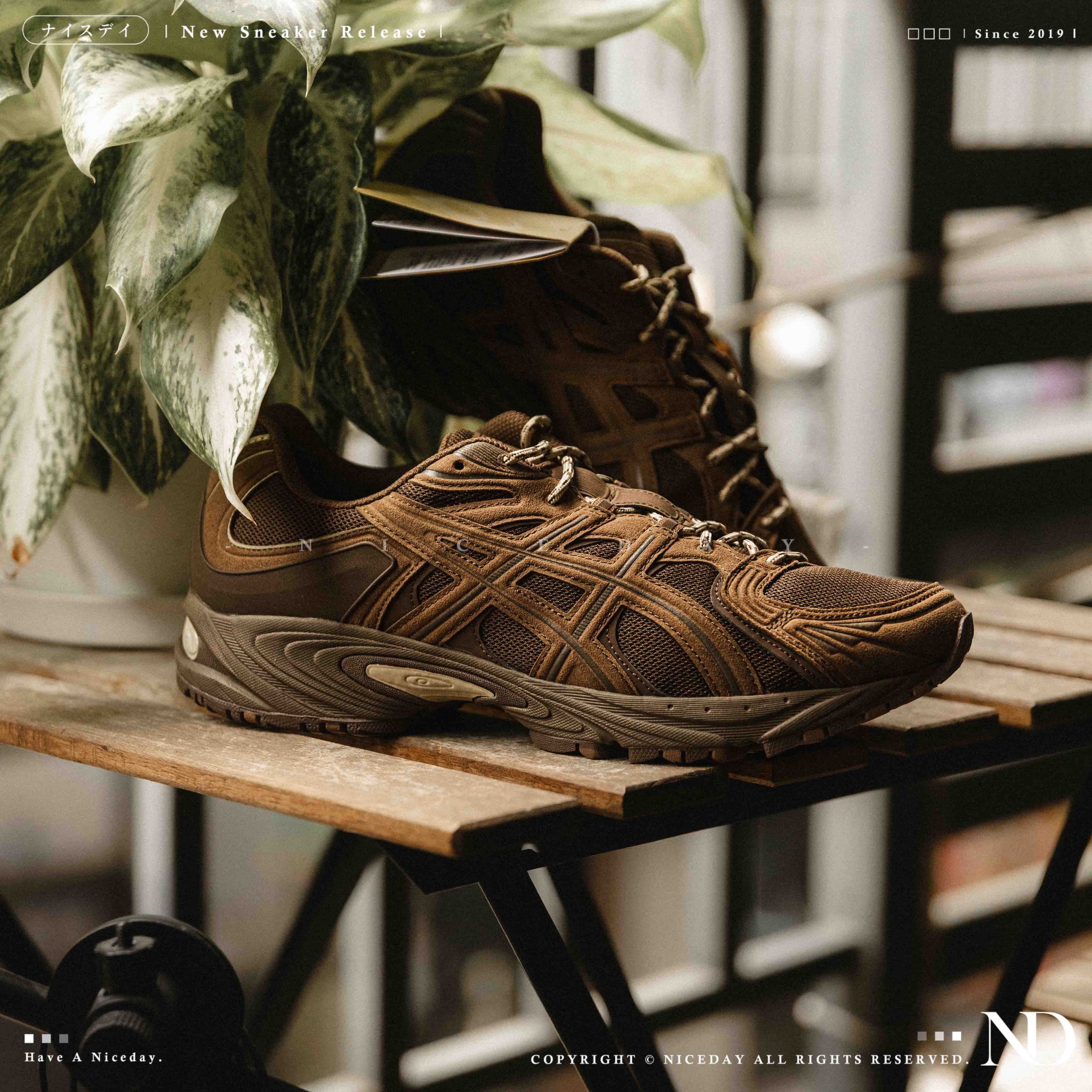 NICEDAY 代購 Asics GEL-KAHANA TR Nexus Brown 棕色 咖啡 摩卡 棕 深卡其 復古 麂皮 1203B123-200