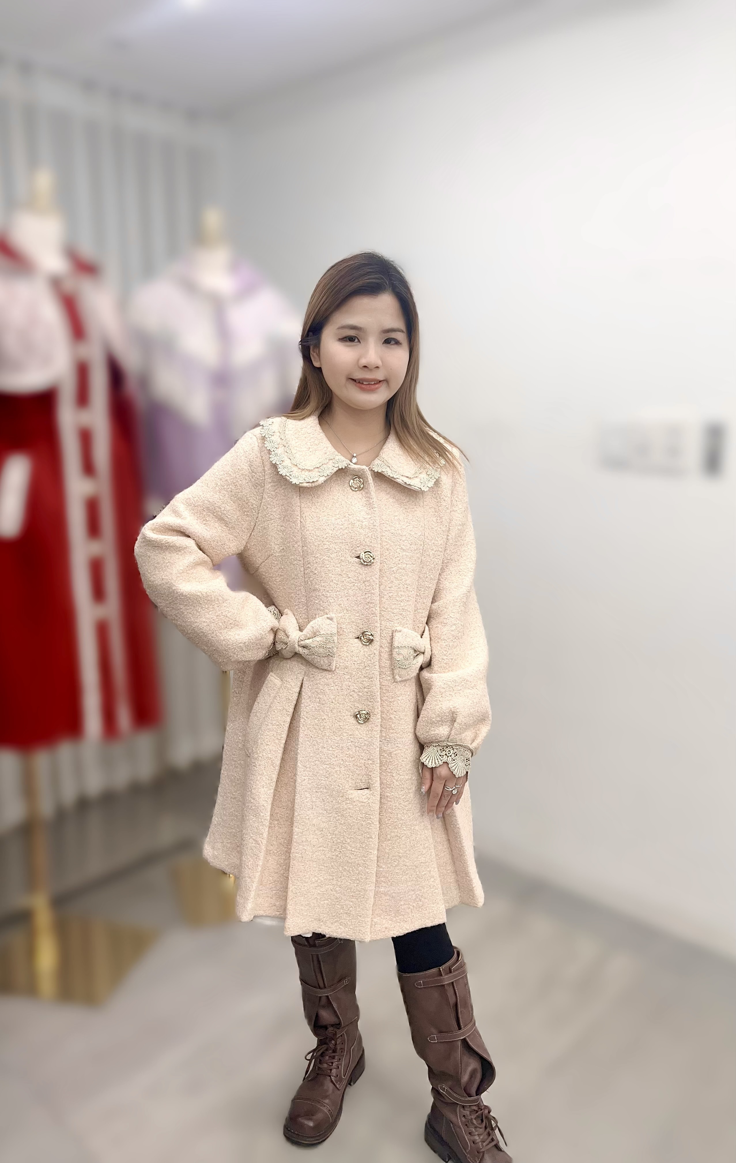 P01  羊毛40%  胸46 長34 $1099 (一口價)  叻叻價