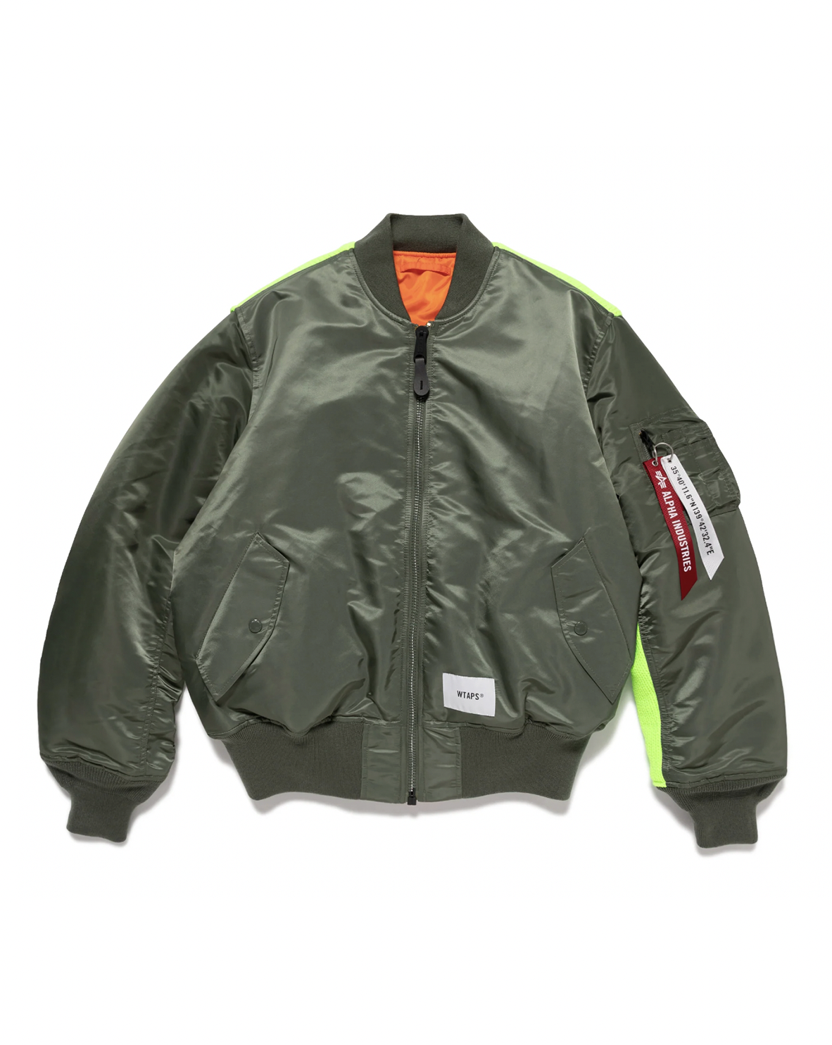 WTAPS FW25 MA-1 CORE SPEC / JACKET / NYLON. TWILL.