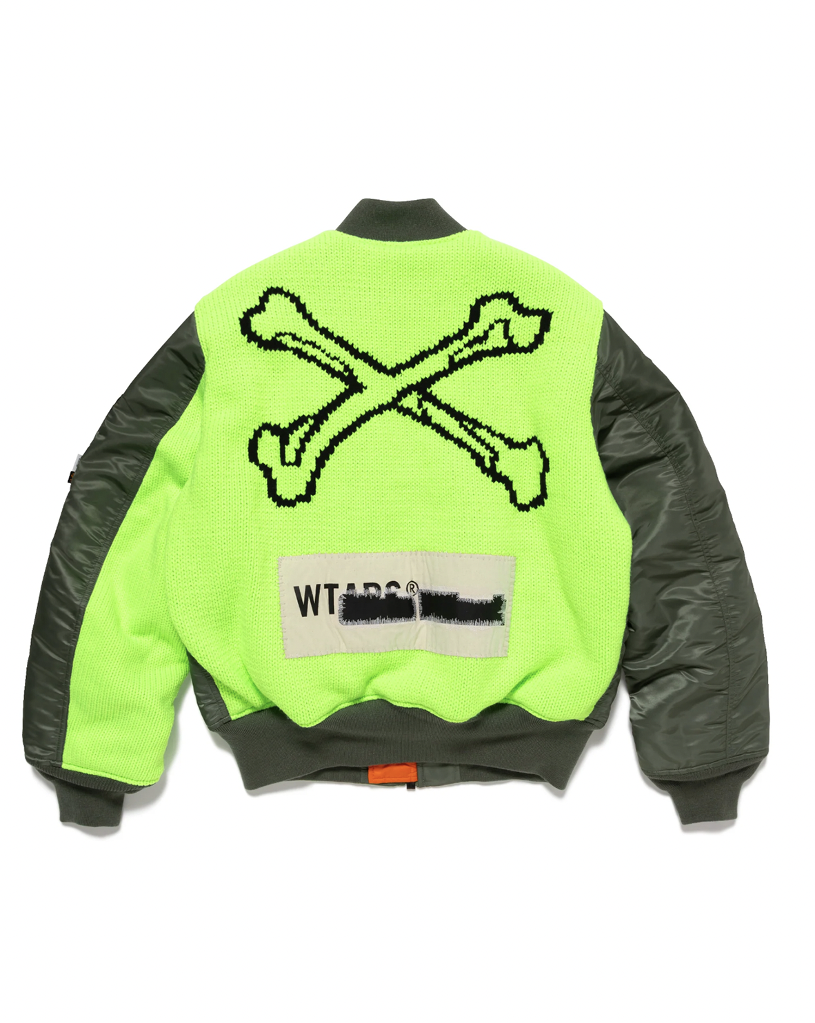 [現貨] WTAPS FW25 MA-1 CORE SPEC / JACKET / NYLON. TWILL. ALPHA INDUSTRIES | OLIVE