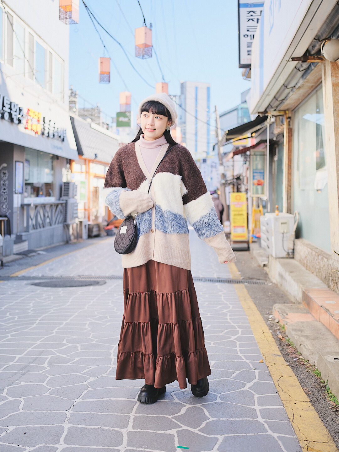 (限量補貨)流光溢彩！啞光緞面層疊裙