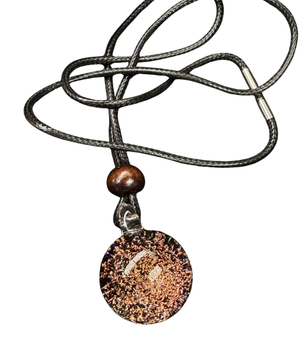 260116-A29 雍宮香灰琉璃星空頸鏈 （金色-招財）送布袋 (3月頭到貨只限尖沙咀門店自取）