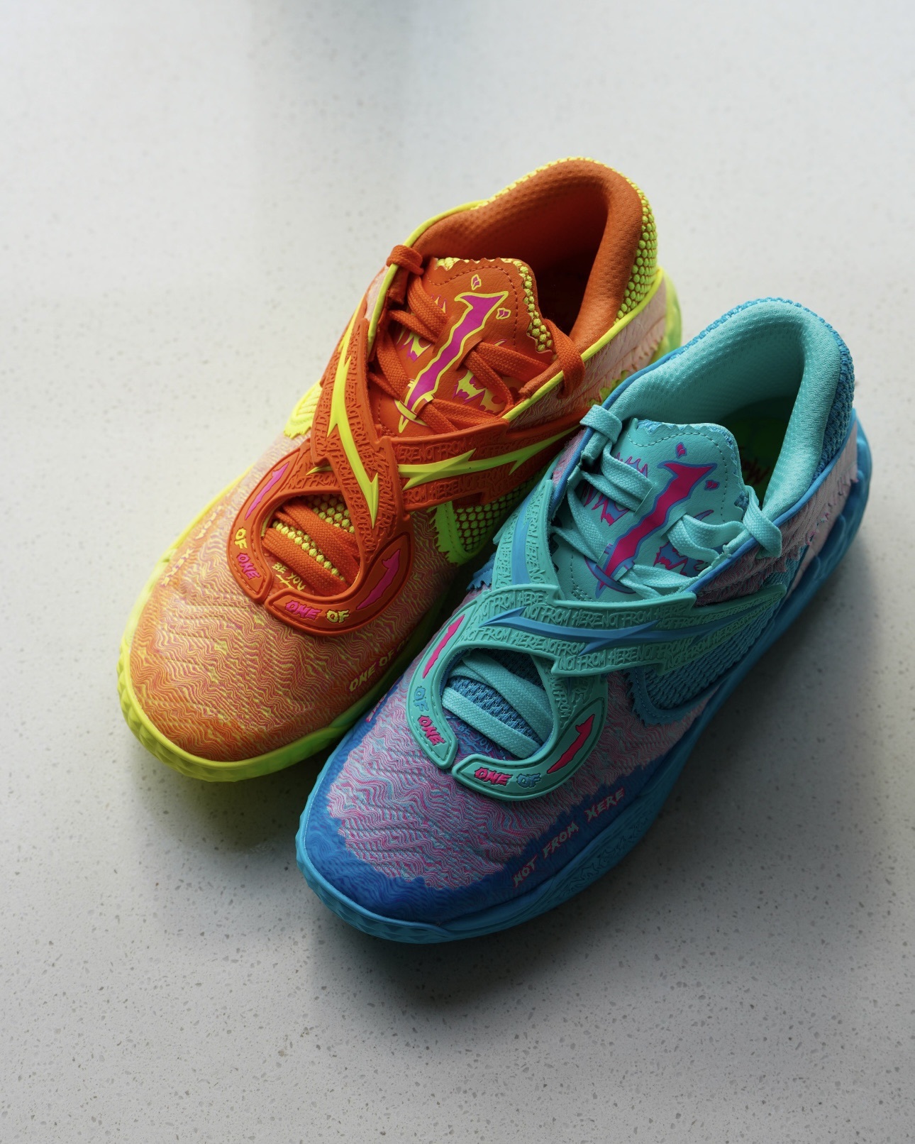 男鞋 PUMA MB.05 Rick and Morty 橘藍 鴛鴦 多重宇宙 骷髏頭 緩震 運動 籃球鞋【312130-01】LaMelo Ball