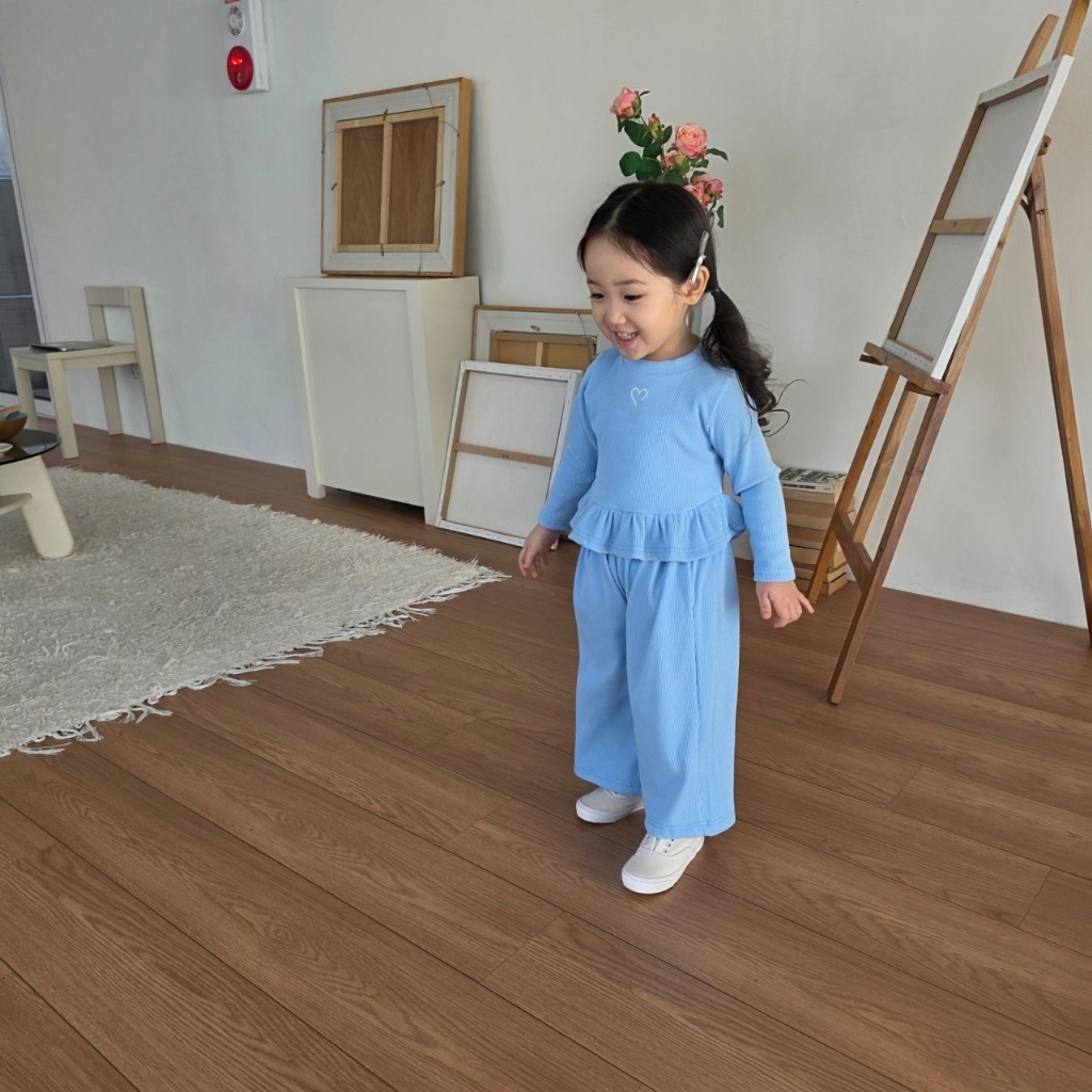 正韓春COLOR 兩色馬卡龍色愛心套裝