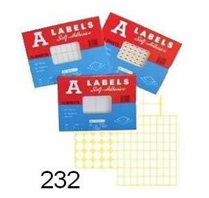 A LABEL - 232    19mm x 32mm [630個裝] 505202320